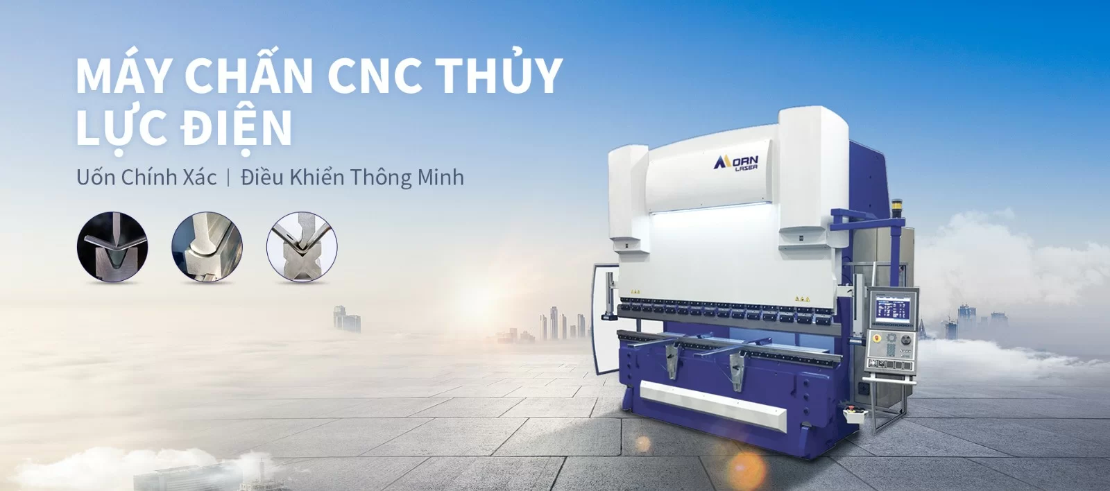 Máy uốn CNC thủy lực điện